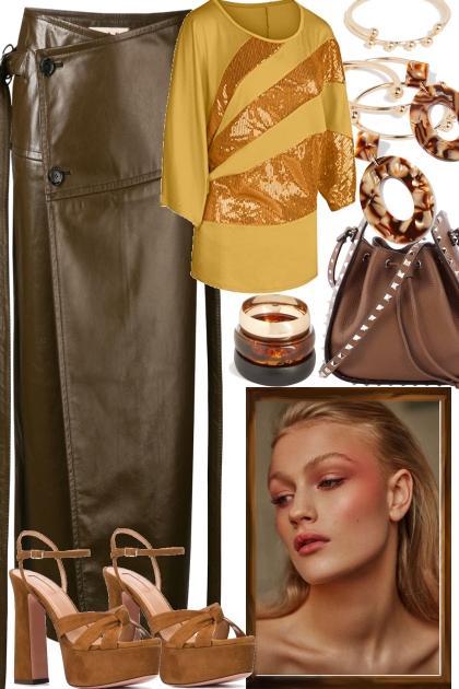 LEATHER FOR THE CITY- Fashion set