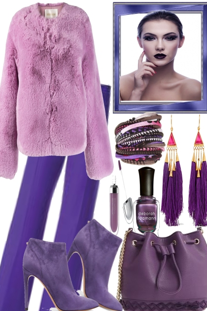 purple fall.- Combinaciónde moda