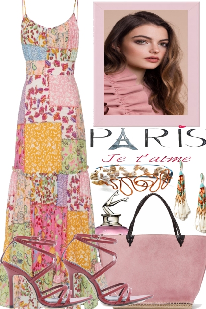 SUMMER AND PARIS- Combinazione di moda