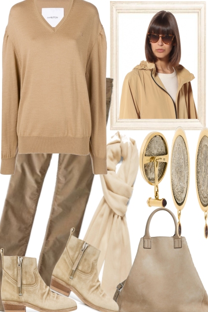 FALL IN BEIGE..- Combinazione di moda