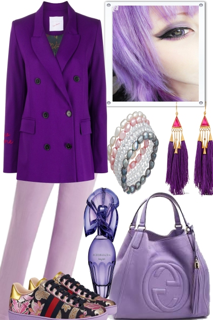 Purple Haze in Fall- Fashion set