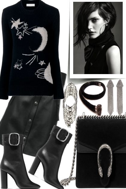 THE MOON AND THE STARS.- Fashion set