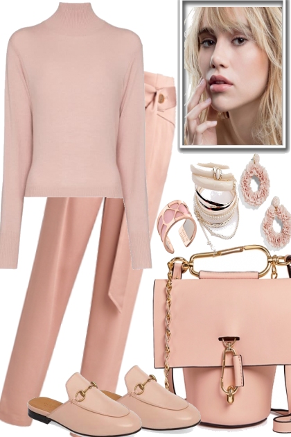 NUDE FOR FALL- Fashion set