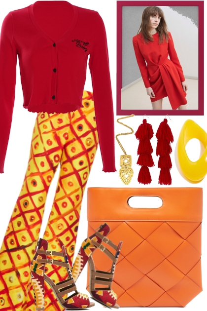 COLOR FOR A SUNNY DAY IN FALL- Fashion set
