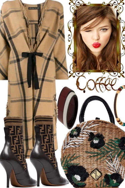 COFFEE WITH BROWNIES- Модное сочетание