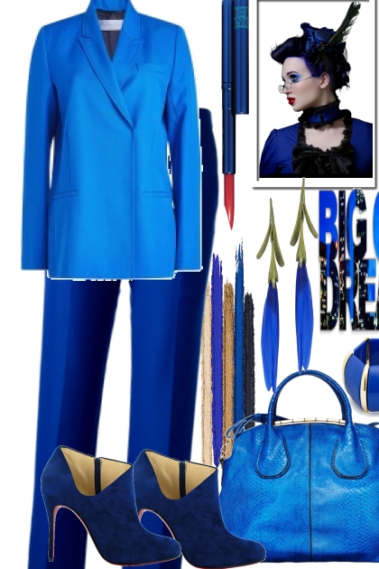 ALL YOUR BLUES- combinação de moda