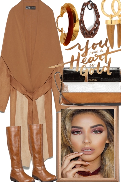 YOU HAVE A HEART OF GOLD- Fashion set