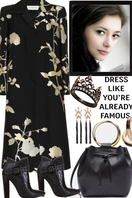 THE QUEEN LOVES BLACK- Fashion set