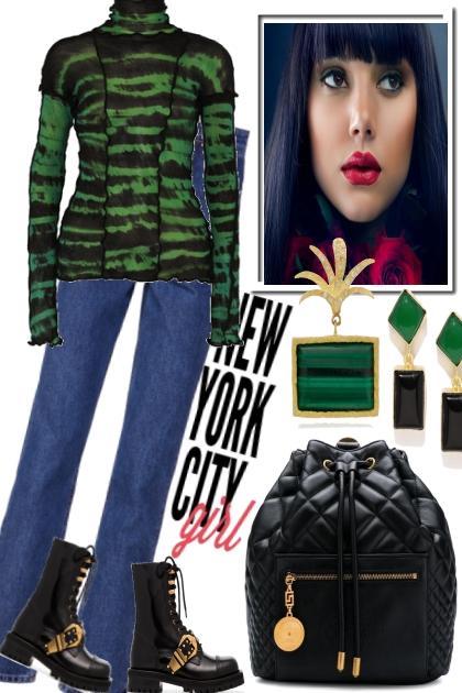 THE NEW YORK CITY GIRL- Combinazione di moda