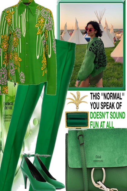 READY FOR GREEN- Модное сочетание
