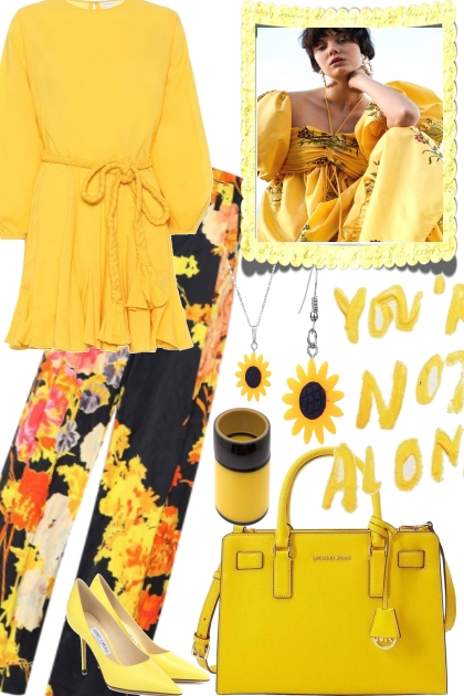 YOU´R NOT ALONE- Combinazione di moda