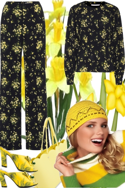 Spring a wonderful season- Combinazione di moda