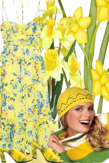 SHE WANTS THE SUNSHINE- Combinazione di moda