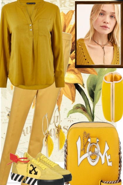 COMFY IN YELLOW...- Fashion set