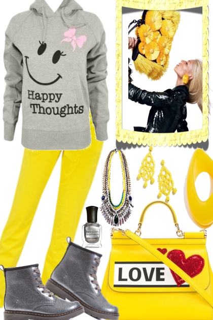 HAPPY THOUGHTS- Fashion set