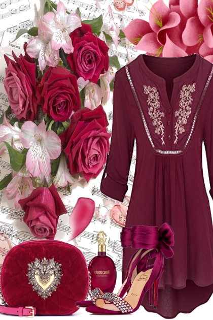 ROSES FOR A BIRTHDAY PARTY- Fashion set