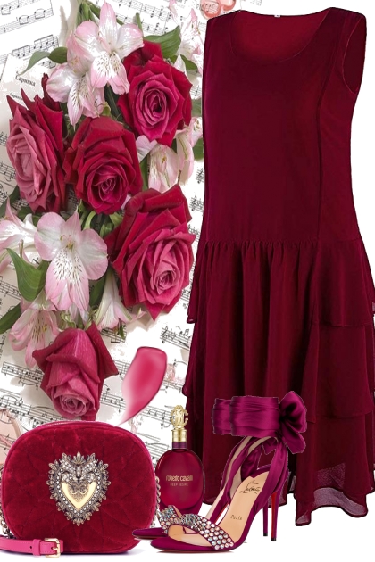 ROMANTIC ROSE- Fashion set