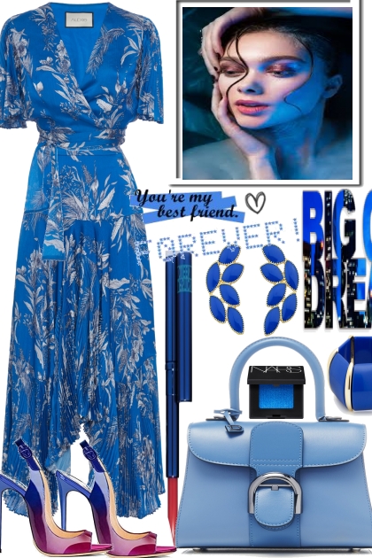 THE NORMAL MONDAY BLUES- combinação de moda