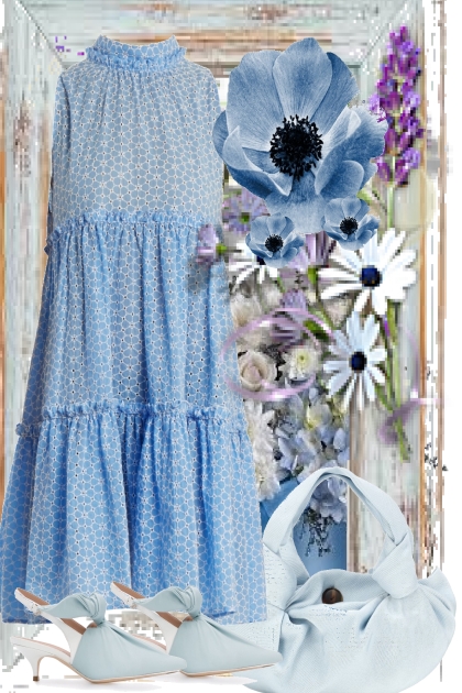THE BLUES, FOR NICE SUNNY DAYS- Fashion set