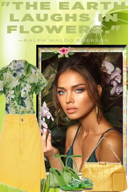 Fresh colors for sunny days- Fashion set