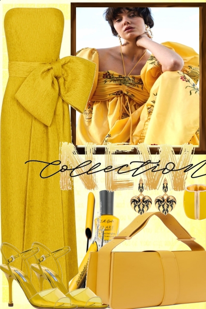 YELLOW FOR AN ELEGANT EVENING