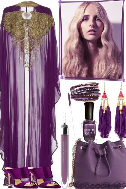 PRETTY IN PURPLE HAZE- Fashion set