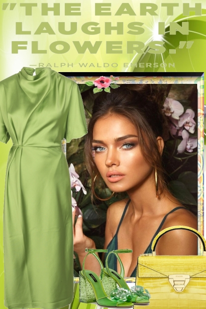 ALWAYS IN LOVE WITH GREEN- Fashion set