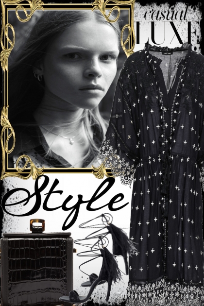 CASUAL LUXE STYLE- Fashion set