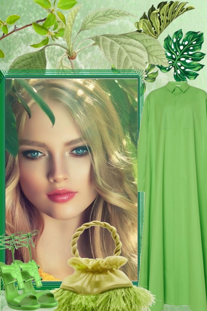 ONLY GREEN - Fashion set