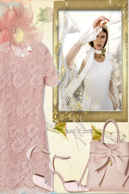 ELEGANT IN LIGHT SOFT ROSE- Fashion set