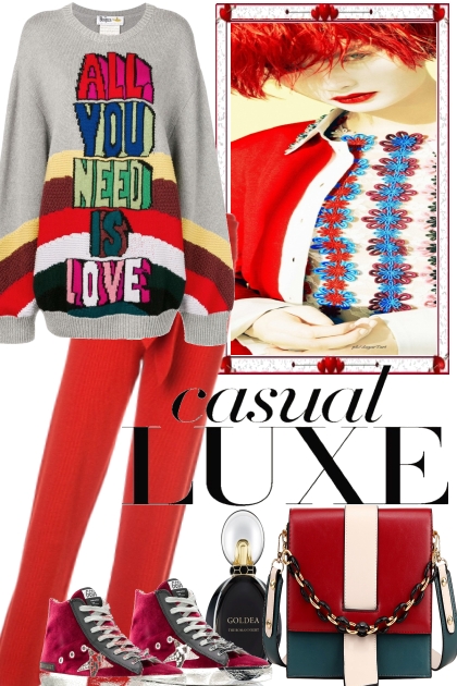  CASUAL LUXE- 搭配