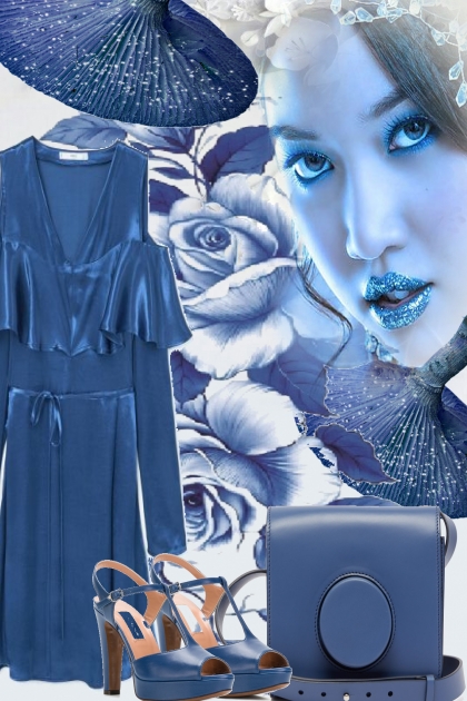 LIVE WITH THE DARK BLUES- Fashion set