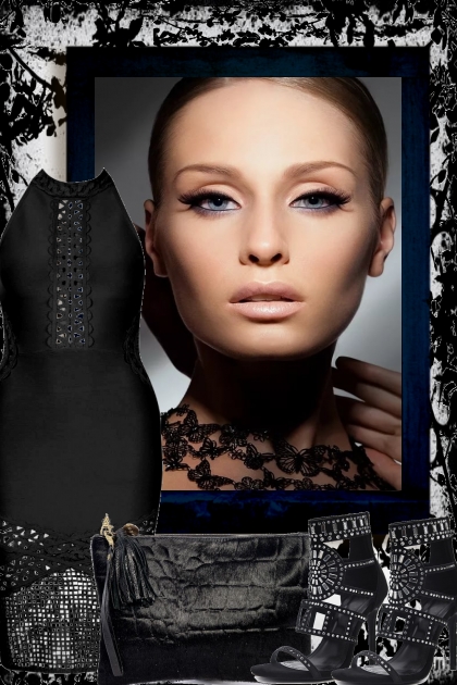 BACK AND ALL IS BLACK.- Fashion set