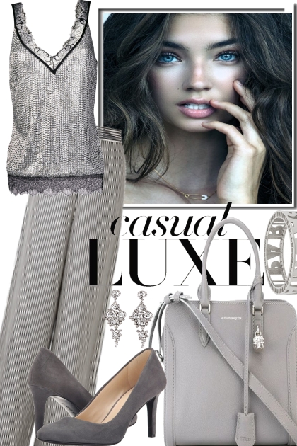 CASUAL LUXE...- Модное сочетание