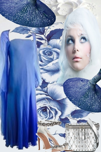 TONIGHT THE BLUES MEETS SILVER- Combinaciónde moda