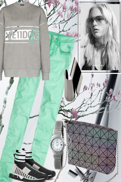 GO FOR A SPORTY STYLE- Combinaciónde moda