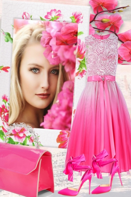 PINK FOR THE WEDDING PARTY- Modna kombinacija