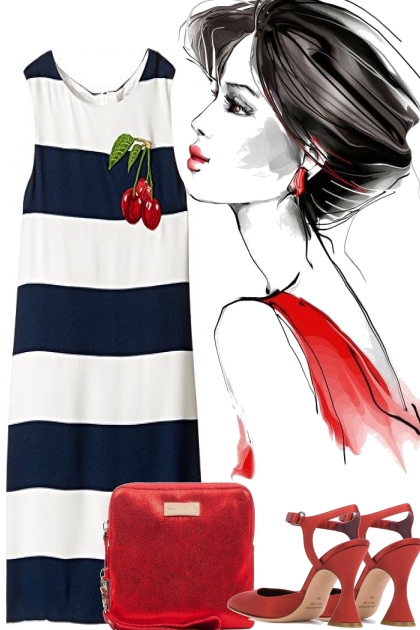 STRIPES WITH RED