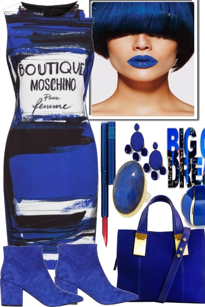 MOSCHINO BLUES- Модное сочетание