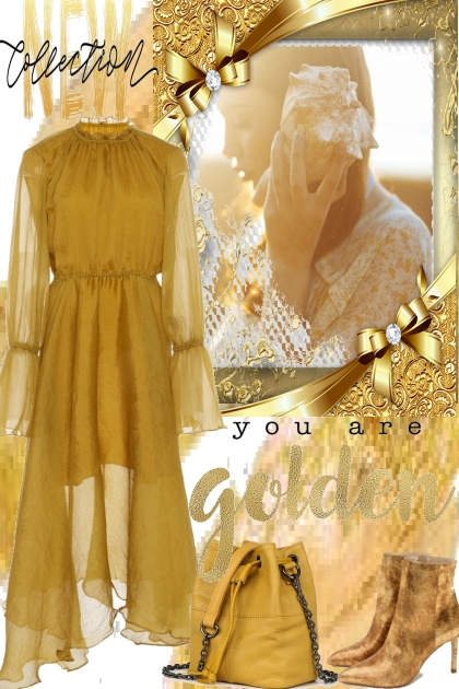 YOU ARE GOLDEN- Fashion set