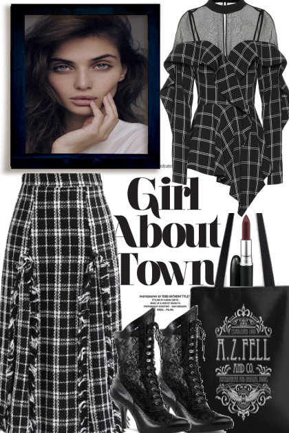 GIRL  ABOUT TOWN - Kreacja