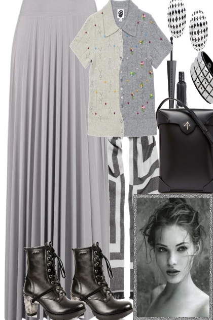 WEAR GREY. IT´S OK- Fashion set