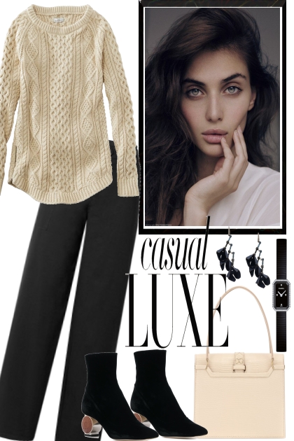 CASUAL LUXE .- Fashion set