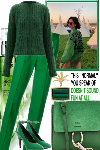 all  your greens - Fashion set