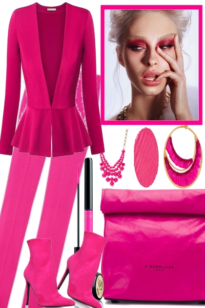 FALL  IN PINK- Fashion set