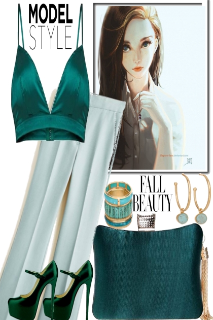   fall beauty- Fashion set