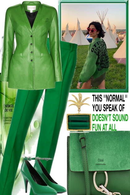 ALLWAYS GREEN - Combinazione di moda