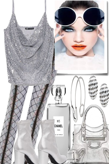 SILVER, LET´S PARTY TONIGHT- Modekombination