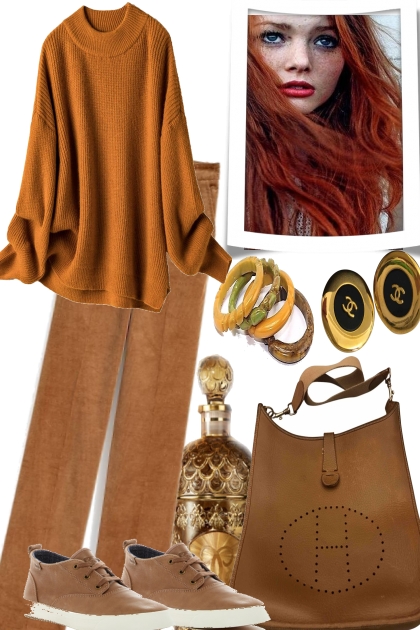 FALL BEAUTY IN A COMFY STYLE- combinação de moda