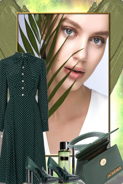 GREEN DAKRNESS- Combinazione di moda